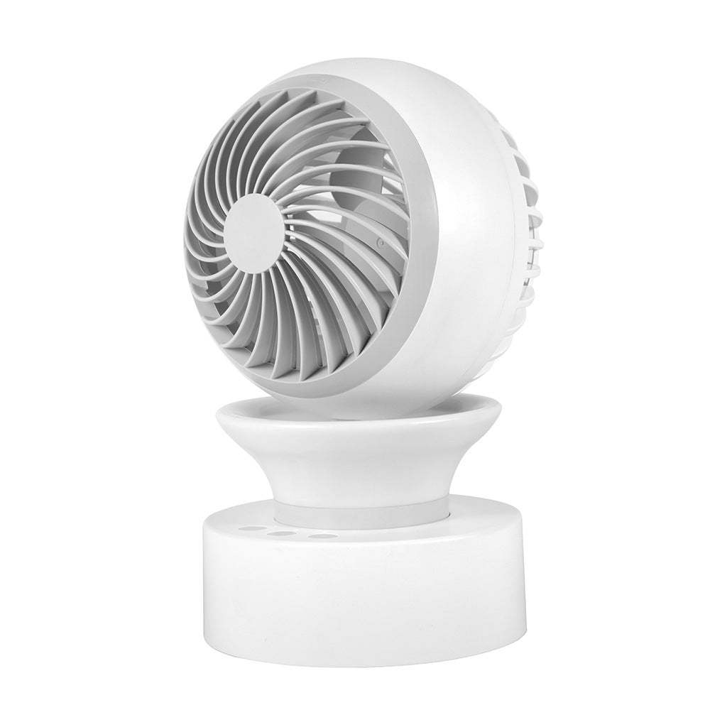 Desktop Automatic Left And Right Shaking Head Fan Can Be Charged